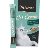 MIAMOR Cat Cream Poultry - cat treats - 6x15g