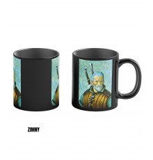Heat Reveal Mug Good Loot The Witcher 3 Game Art Chronicles - Geralt & Vincent van Gogh 450 ml Black