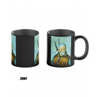 Heat Reveal Mug Good Loot The Witcher 3 Game Art Chronicles - Geralt & Vincent van Gogh 450 ml Black