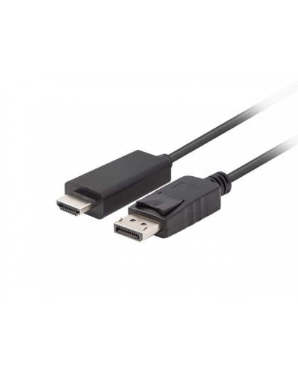 Lanberg CA-DPHD-11CC-0018-BK cable gender changer DisplayPort HDMI Black