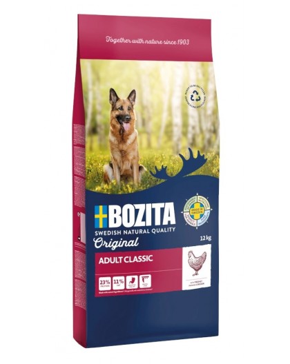 BOZITA Original Adult Classic Chicken - dry dog food - 12kg