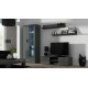 Cama display cabinet SOHO S6 2D2S grey/grey gloss