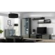 Cama display cabinet SOHO S6 2D2S grey/grey gloss