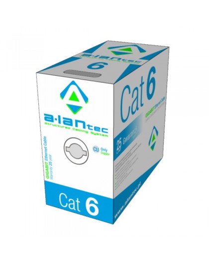 A-LAN KIU6LSOH305 networking cable Grey 305 m Cat6 U/UTP (UTP)