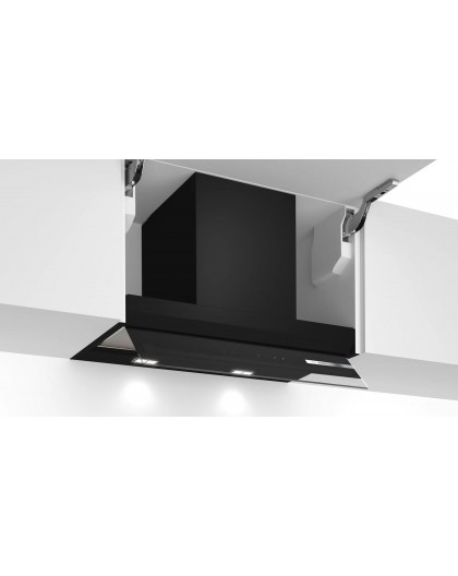Bosch Serie 6 DBB67AM60 cooker hood Built-in Black 460 m³/h