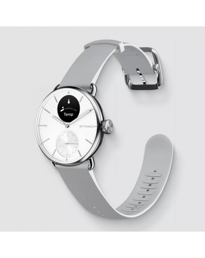 Withings ScanWatch 2 1.6 cm (0.63") OLED 38 mm Hybrid Stainless steel