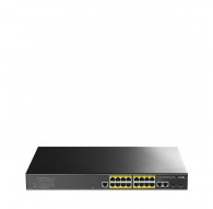Cudy GS2018PS2 Managed L2 Gigabit Ethernet (10/100/1000) Power over Ethernet (PoE) 1U Black