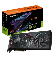 GIGABYTE AORUS GeForce RTX 5060 ELITE 8G Graphics Card - 8GB GDDR7, 128bit, PCI-E 5.0, 2722 MHz Core Clock, 3 x DisplayPort, 1 x