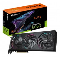 GIGABYTE AORUS GeForce RTX 5060 ELITE 8G Graphics Card - 8GB GDDR7, 128bit, PCI-E 5.0, 2722 MHz Core Clock, 3 x DisplayPort, 1 x