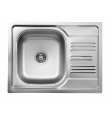 1-bowl steel sink with drainer