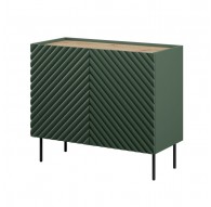 2D chest of drawers ONDA 98x45xH85 green