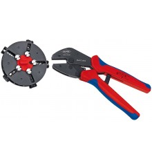 Knipex 97 33 02 cable crimper Crimping tool Blue, Red