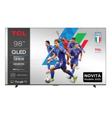 TCL P89K 98P89K TV 2.49 m (98") 4K Ultra HD Smart TV Wi-Fi Metallic 450 cd/m²