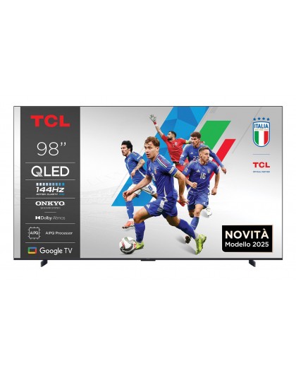 TCL P89K 98P89K TV 2.49 m (98") 4K Ultra HD Smart TV Wi-Fi Metallic 450 cd/m²