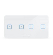 Wired four-pole switch black