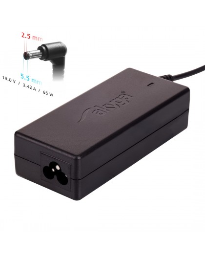 Akyga AK-ND-01 power adapter/inverter Indoor 65 W Black