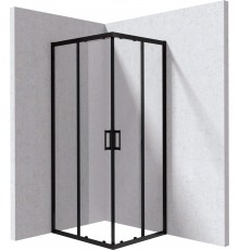 Rectangular shower cabin 80x90 cm