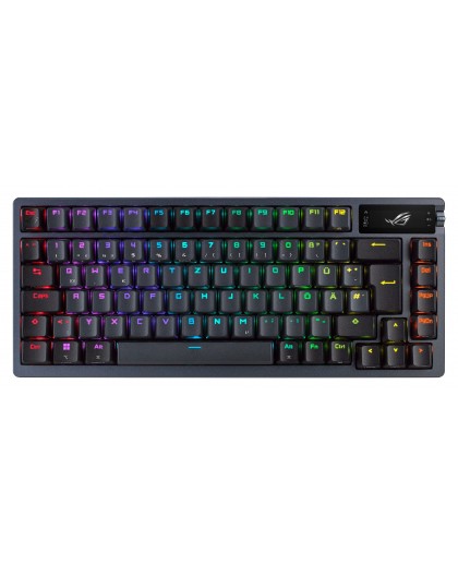 ASUS ROG Azoth keyboard Gaming USB + RF Wireless + Bluetooth QWERTY Black