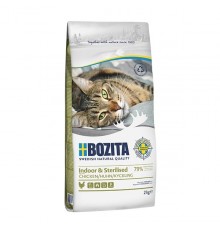 Bozita - Indoor & Sterilised Chicken - dry food for sterilised cats - 2kg