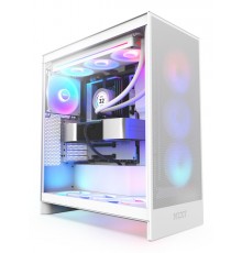 NZXT H7 Flow RGB Midi Tower White