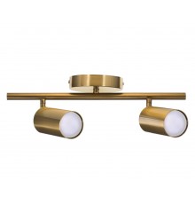 Activejet SPECTRA double gold ceiling wall lamp strip spotlight GU10 for living room