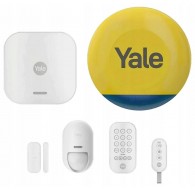 Yale smart alarm starter kit 6 elements - Control unit, Siren, Keypad, Remote control, Motion detector, Window/door detector