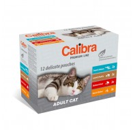 CALIBRA Cat Premium Adult - wet cat food - 12x100g