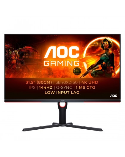 AOC Gaming U32G3X/BK skarm - WLED - 32