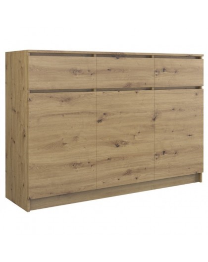 Topeshop 3D3S ARTISAN chest of drawers