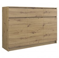Topeshop 3D3S ARTISAN chest of drawers