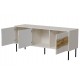Cama INSERTO 3D TV cabinet 143.5x40x61.5 cashmere + LED