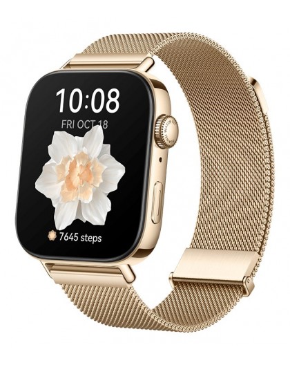 Huawei WATCH FIT 3 | Smart watch | GPS (satellite) | AMOLED | Waterproof | Gold