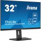 iiyama ProLite 32’’ IPS panel with KVM switch, USB-C dock and RJ45 (LAN)