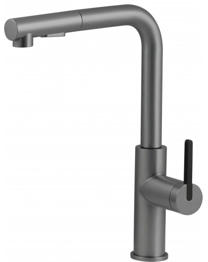 Kitchen faucet with pull-out spout