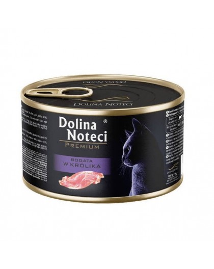 DOLINA NOTECI Premium Rich in rabbit - wet cat food - 185g