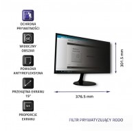 Qoltec 51053 display privacy filters 48.3 cm (19")