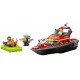 LEGO CITY 60373 FIRE RESCUE BOAT