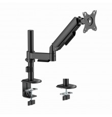 Gembird MA-DA1P-02 Adjustable desk display mounting arm, 17”-32”, black