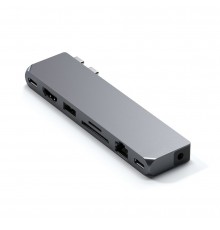 Satechi ST-UCPHMXM laptop dock/port replicator 2 x USB 3.2 Gen 2 (3.1 Gen 2) Type-C Grey