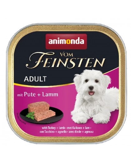 animonda 4017721829656 dogs moist food Chicken, Turkey Adult 150 g