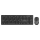 Savio KB-03 keyboard Mouse included Home/Office USB QWERTY US English Black