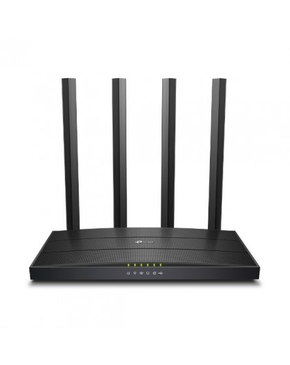TP-Link Archer C6U wireless router Gigabit Ethernet Dual-band (2.4 GHz / 5 GHz) Black