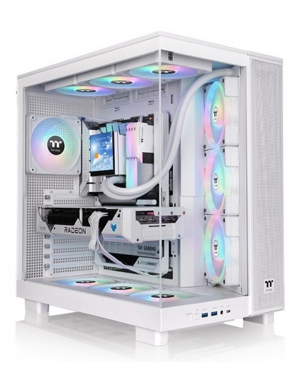 Thermaltake View 380 XL TG ARGB Midi Tower White