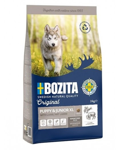 BOZITA Original Puppy & Junior XL Lamb - dry dog food - 12kg
