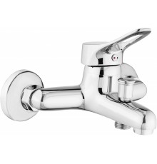 Wall-mounted bathtub mixer