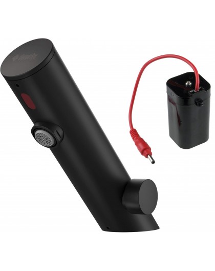 Touchless washbasin mixer with temperature control - 4xAA