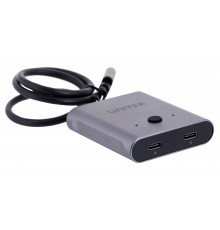 Unitek two-way Signal Switch USB-C, 2 in 1 out 4K