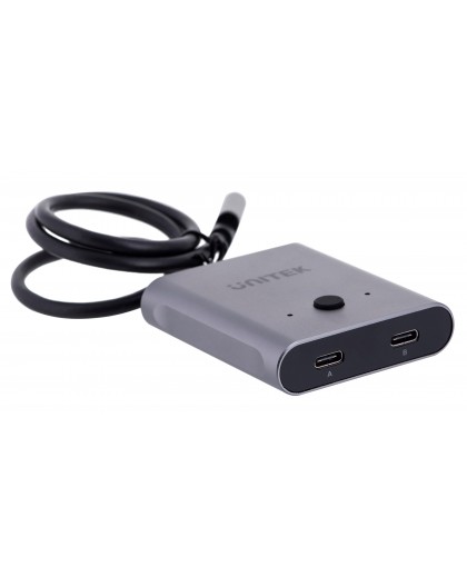 Unitek two-way Signal Switch USB-C, 2 in 1 out 4K