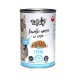 TUF TUF Pieces of meat in sauce with fish - wet cat food - 415g