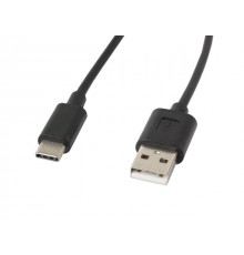 Lanberg CA-USBO-10CC-0018-BK USB cable USB 2.0 1.8 m USB A USB C Black